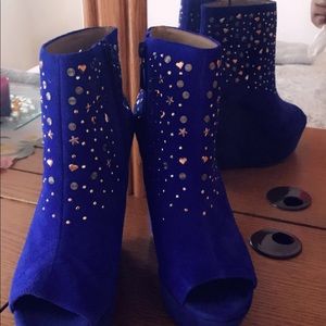 RACHEL Rachel Roy Shoes - Royal Ankle Booties RACHEL Rachel Roy Shoes - Royal Ankle Booties